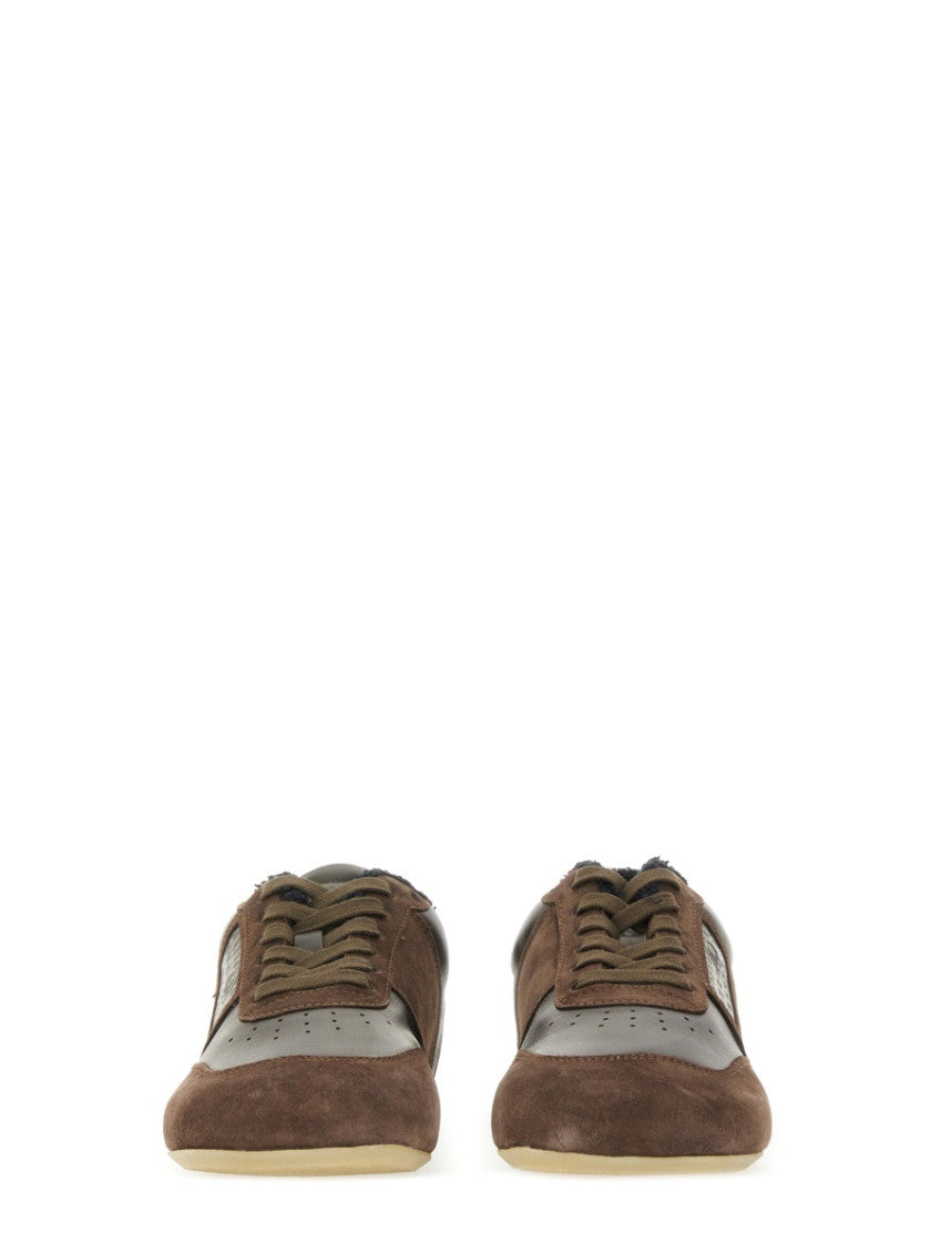 Brown Leather Sneakers 4