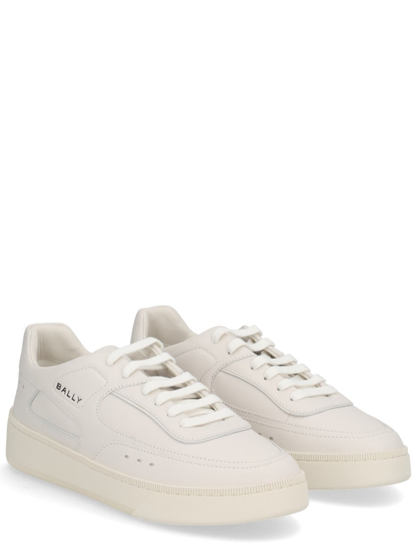 White Logo Raise Sneakers 2