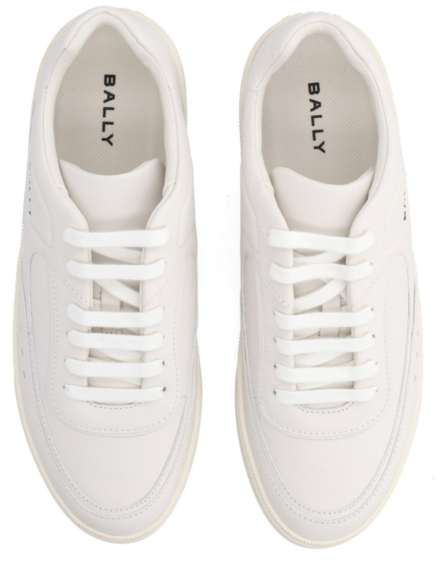 White Logo Raise Sneakers 3