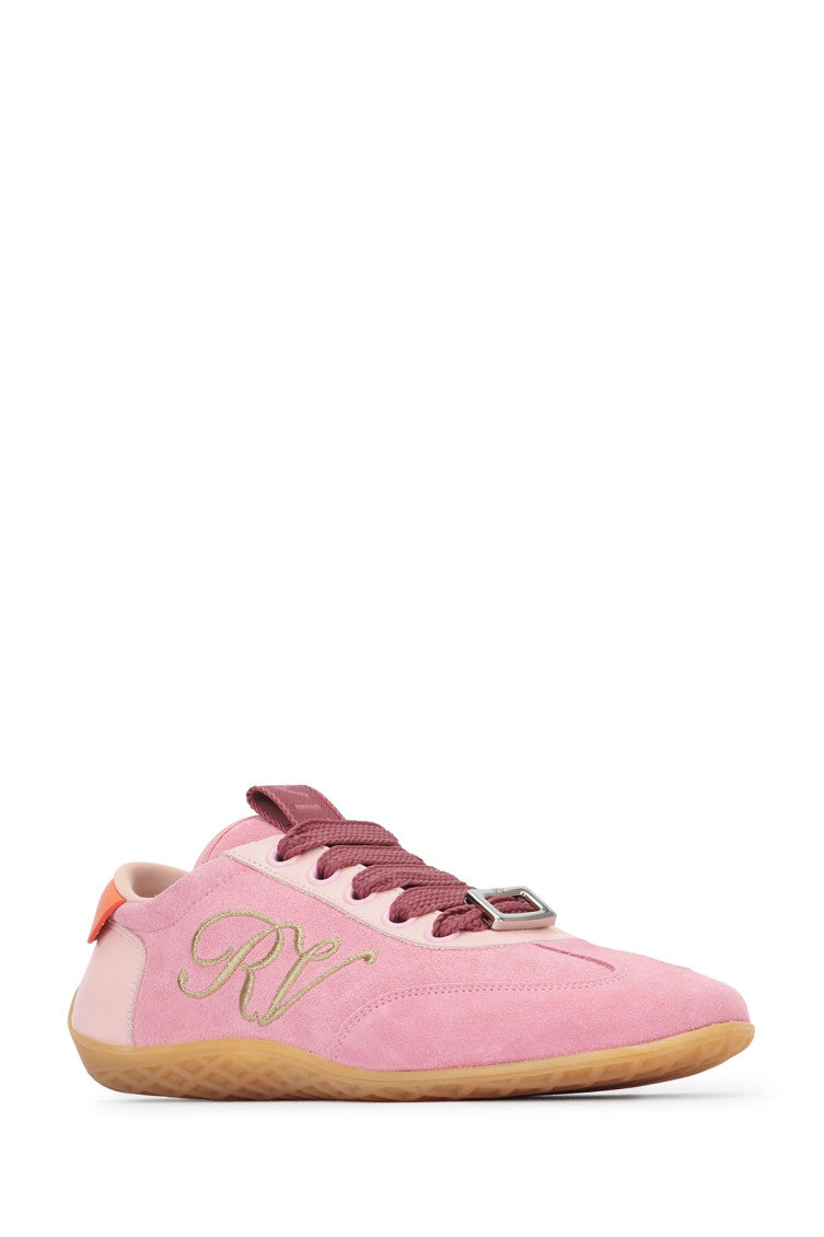 Pink Logo Sneakers 2