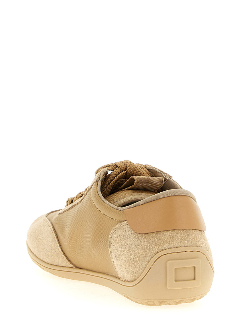 Beige Logo Sneakers 3