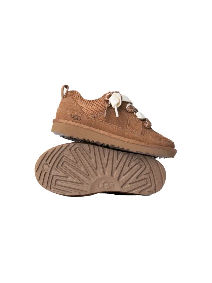 Kids Brown Logo Sneakers 3
