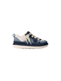 Kids Blue Color Block Sneakers 1