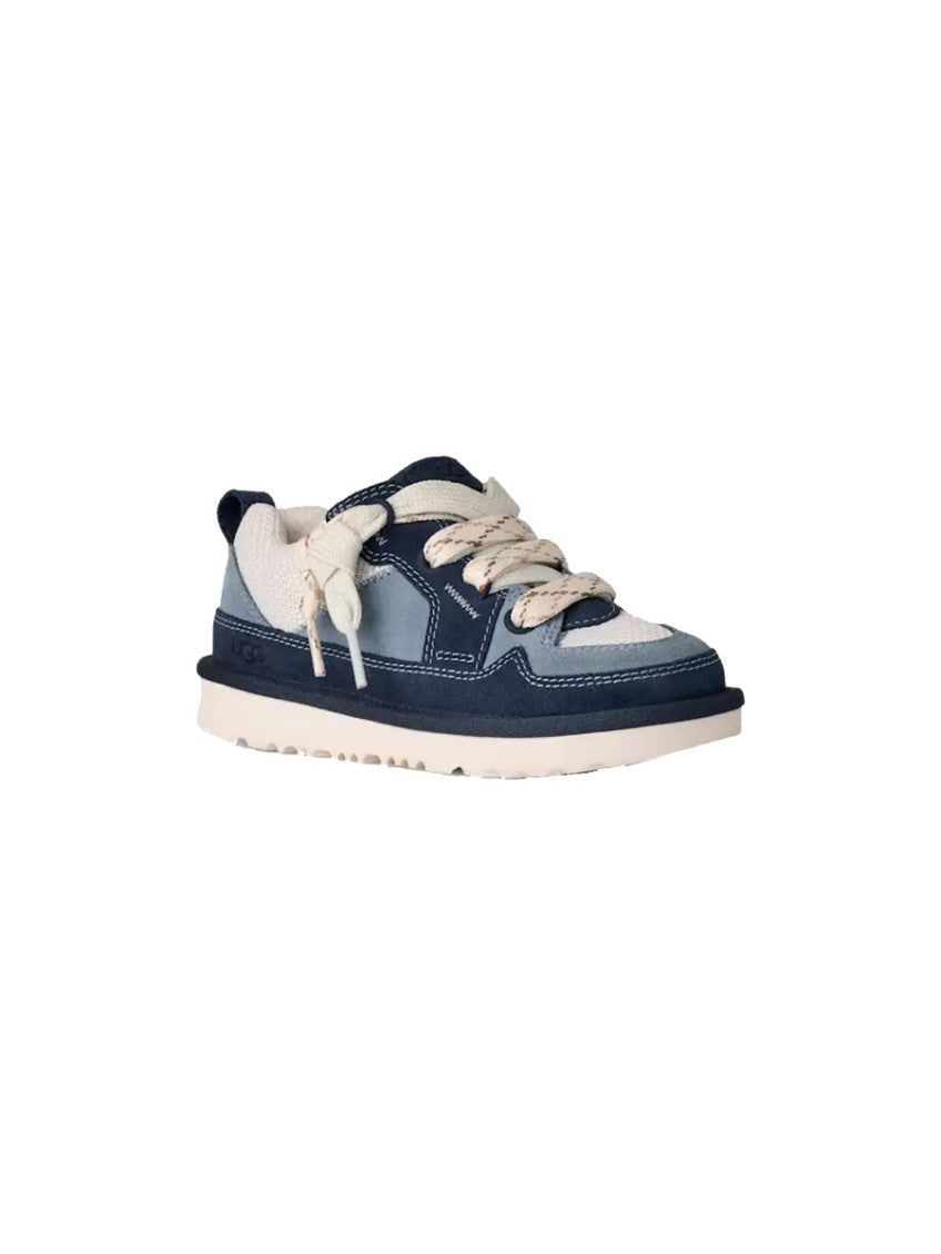 Kids Blue Color Block Sneakers 2