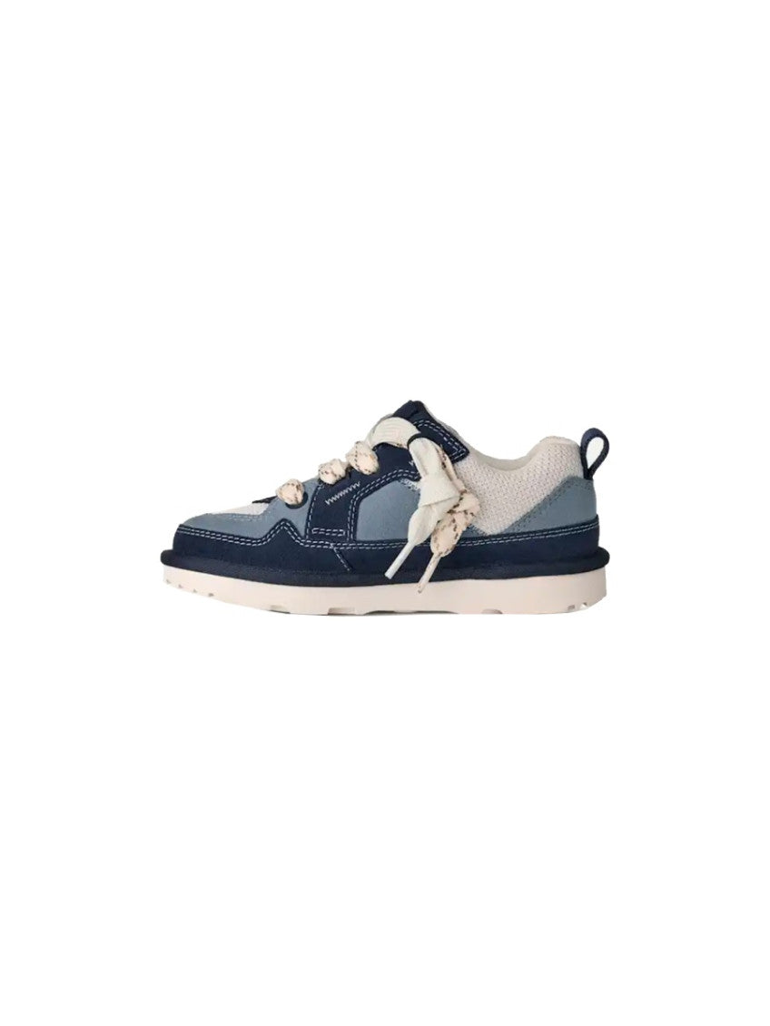 Kids Blue Color Block Sneakers 3