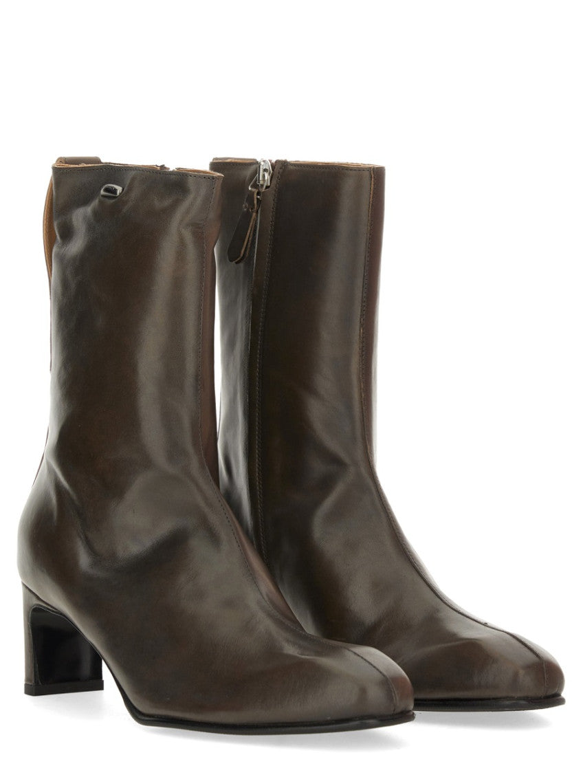 Brown Leather Boots 2