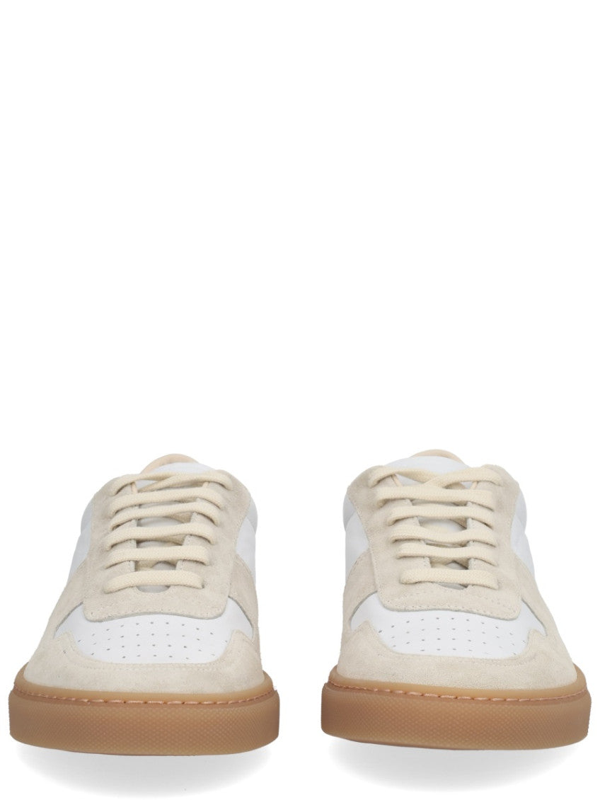White Lace-up Sneakers 3