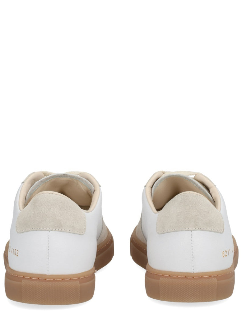 White Lace-up Sneakers 4