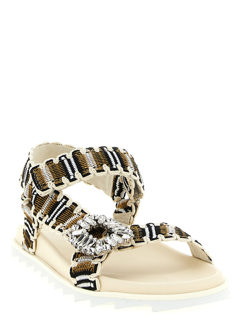 Multicolor Slingback Sandals 2