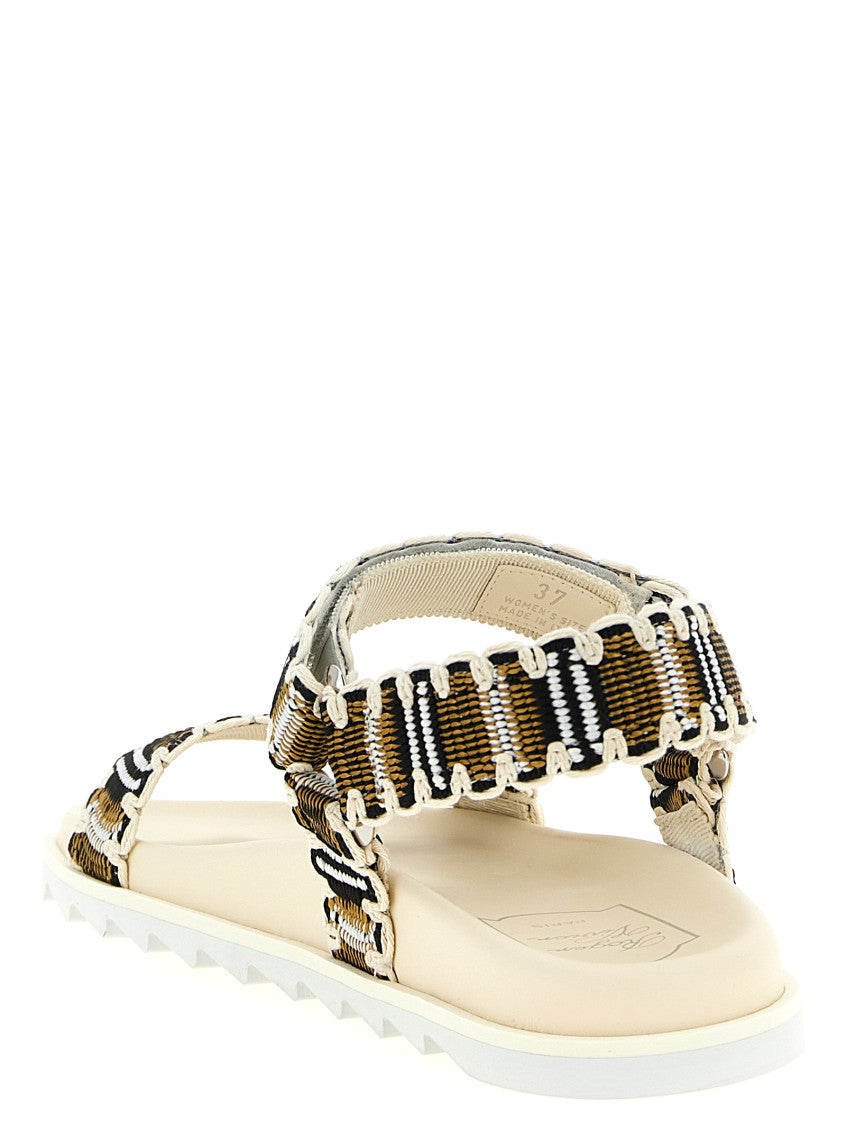 Multicolor Slingback Sandals 3