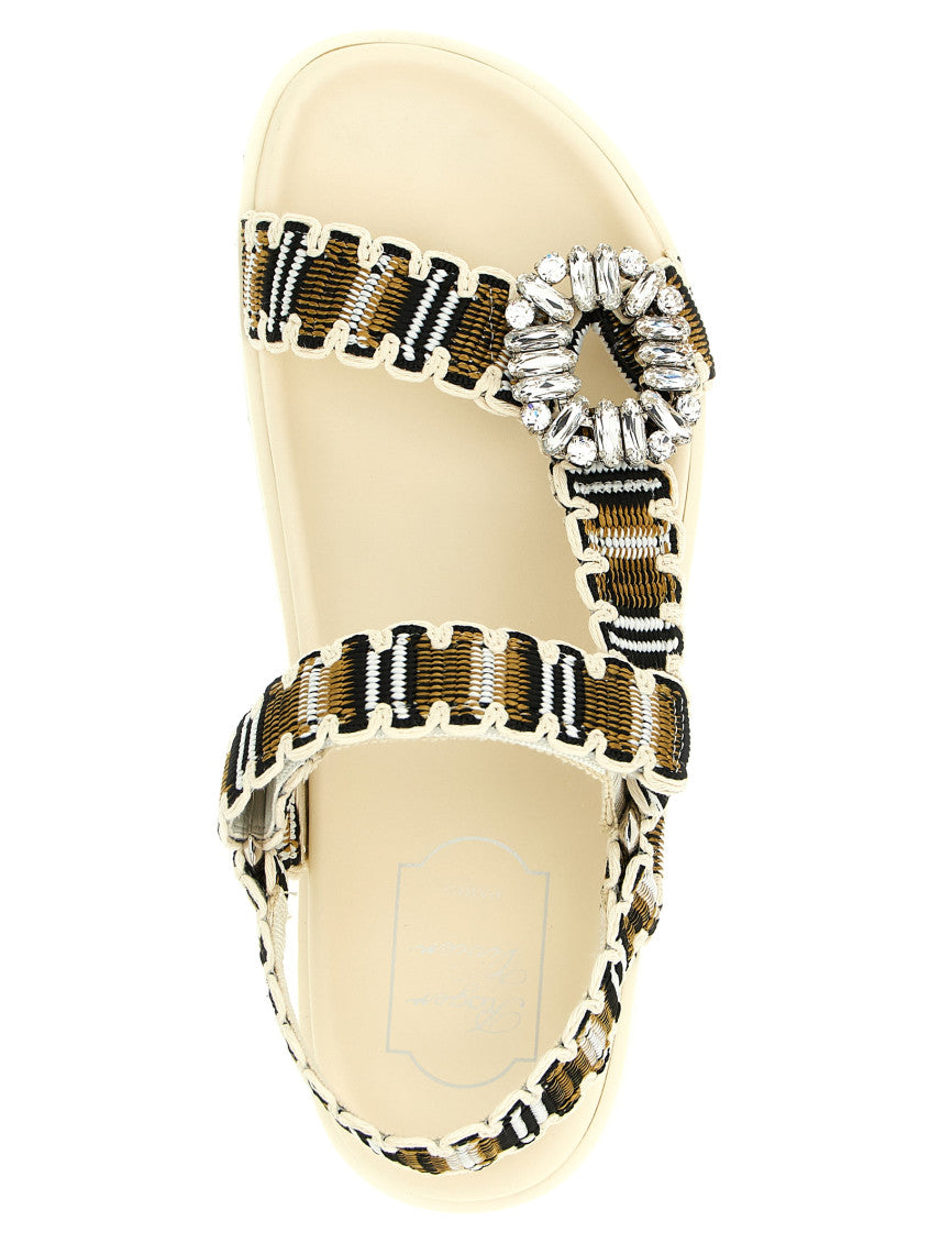 Multicolor Slingback Sandals 4