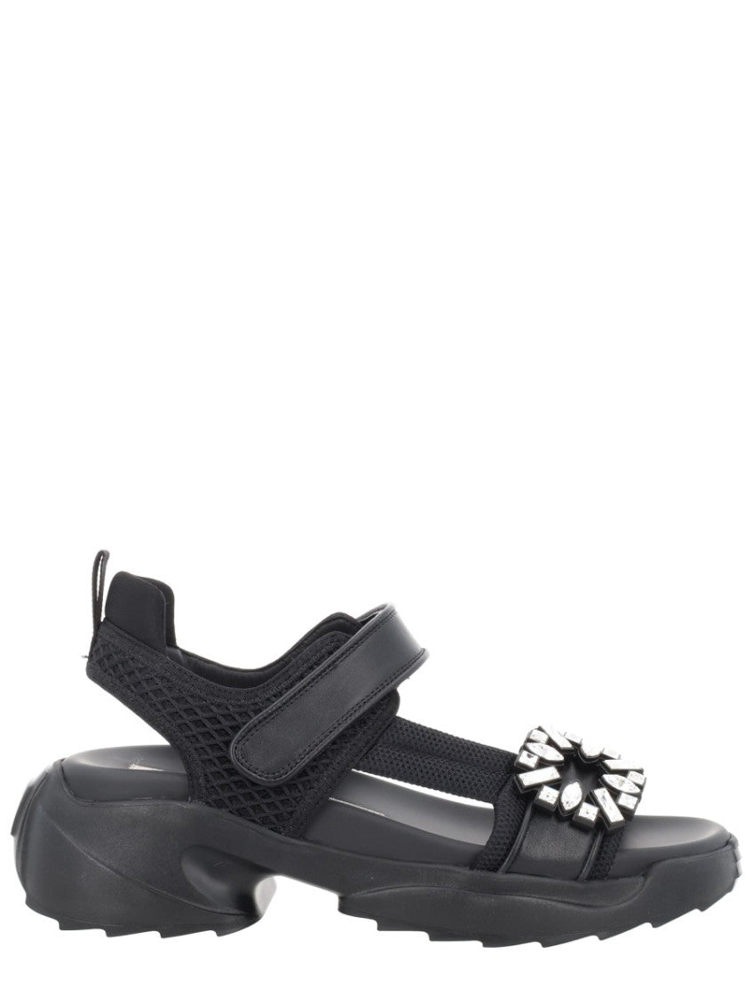 Black Open Toe Sandals 1