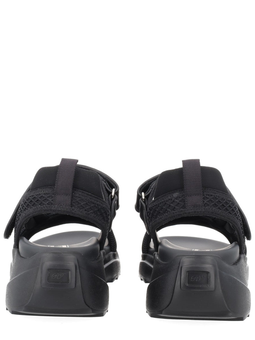 Black Open Toe Sandals 4