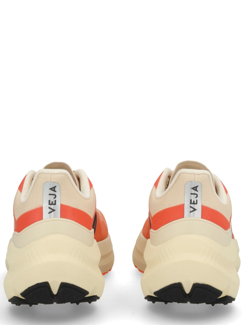 Orange Color Block Sneakers 4