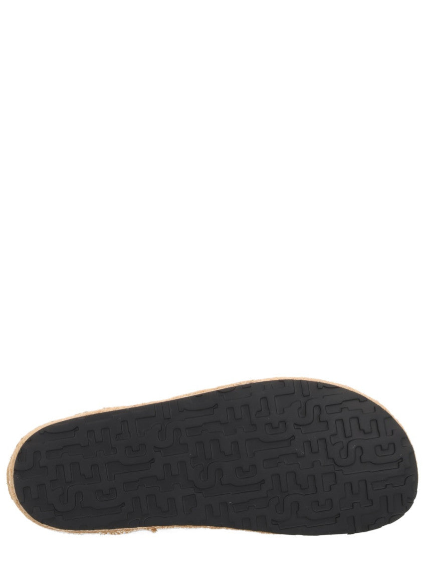 Beige Slip-on Boots 6
