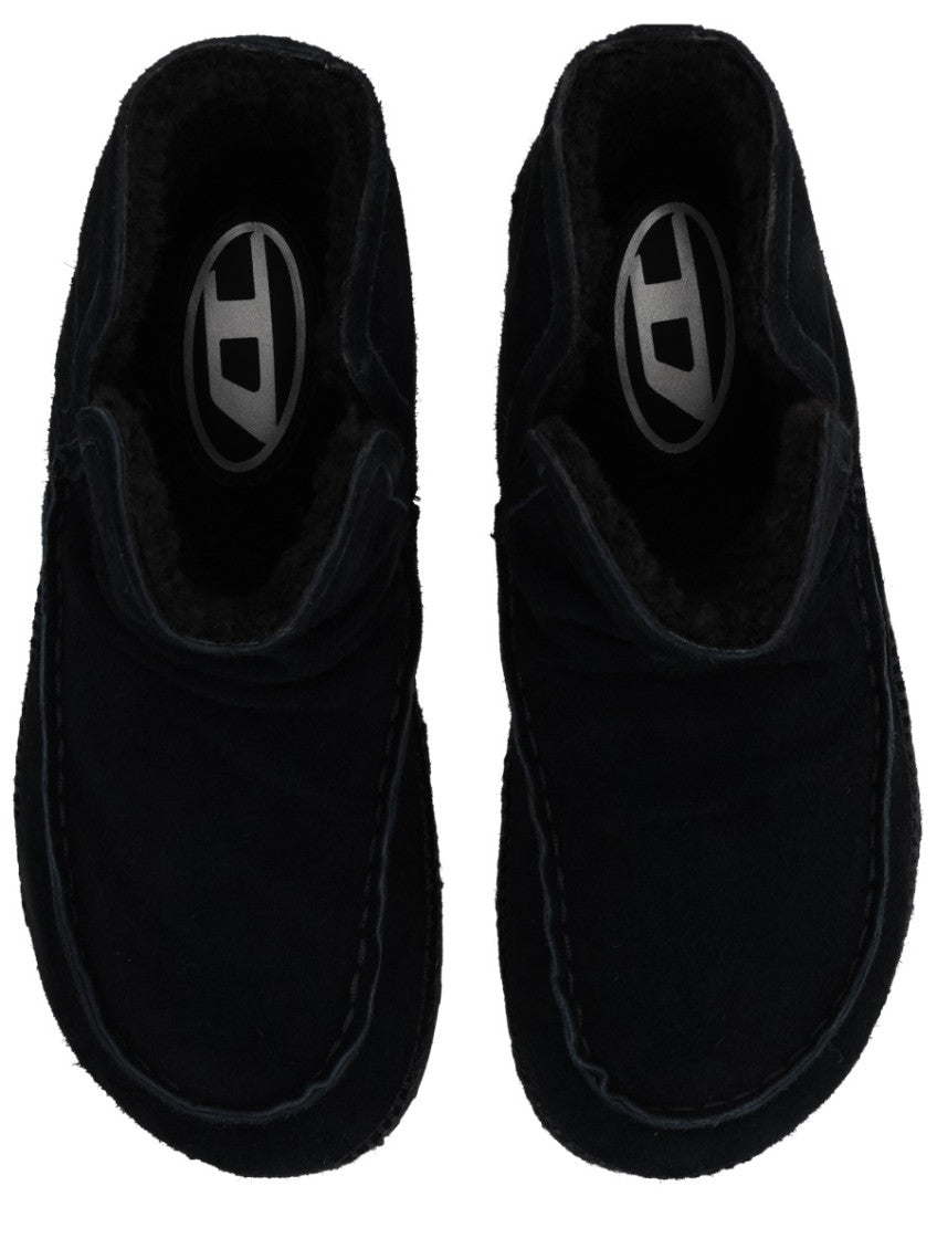 Black Slip-on Boots 5