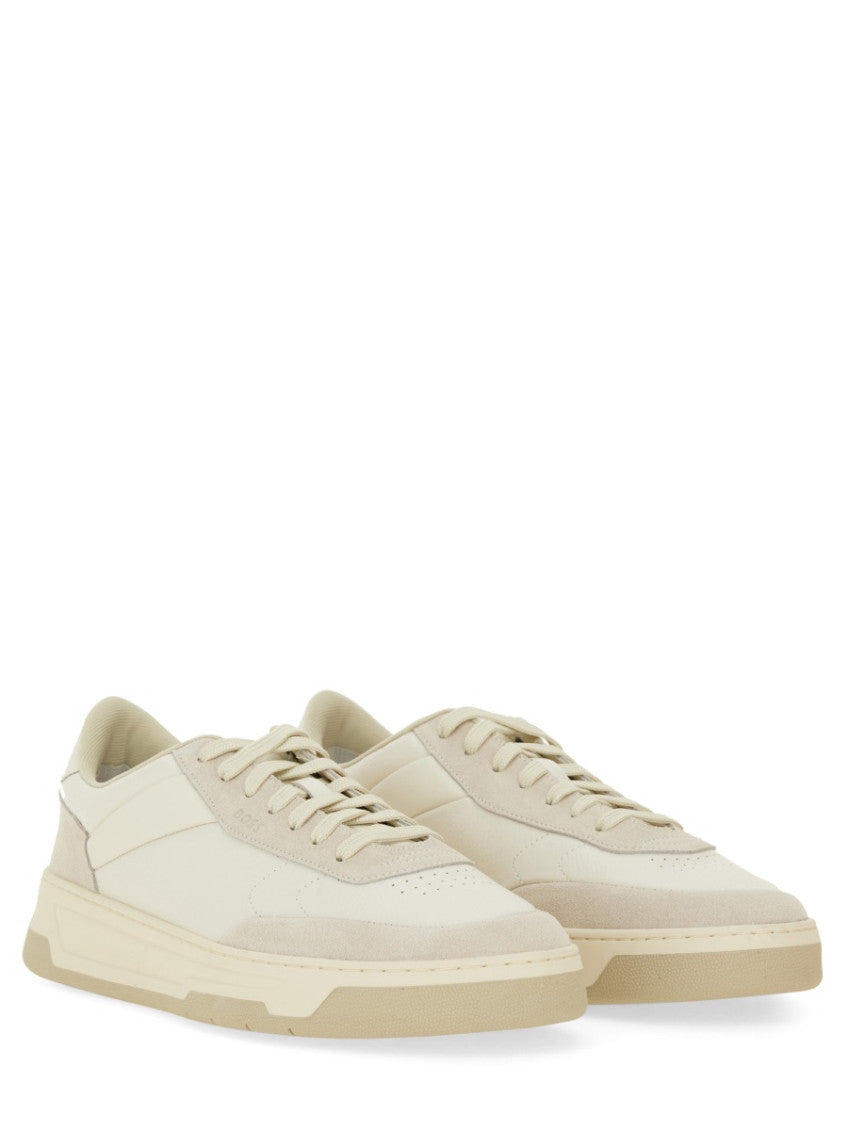 Off White Lace-up Sneakers 2