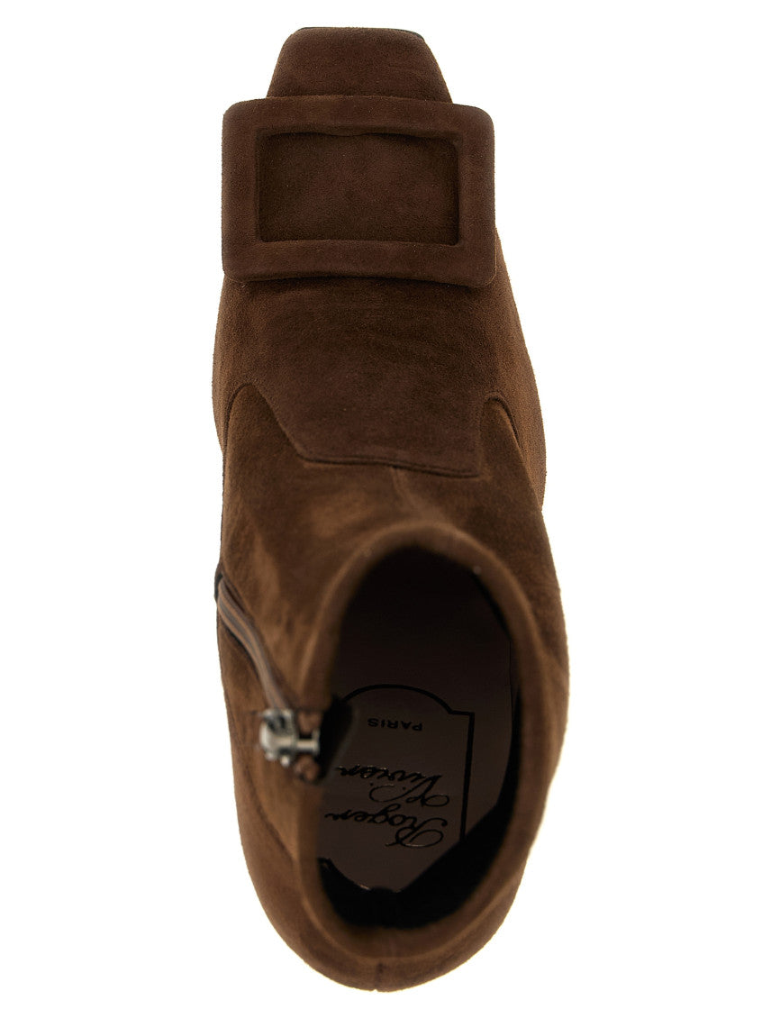 Brown Zipper Boots 4