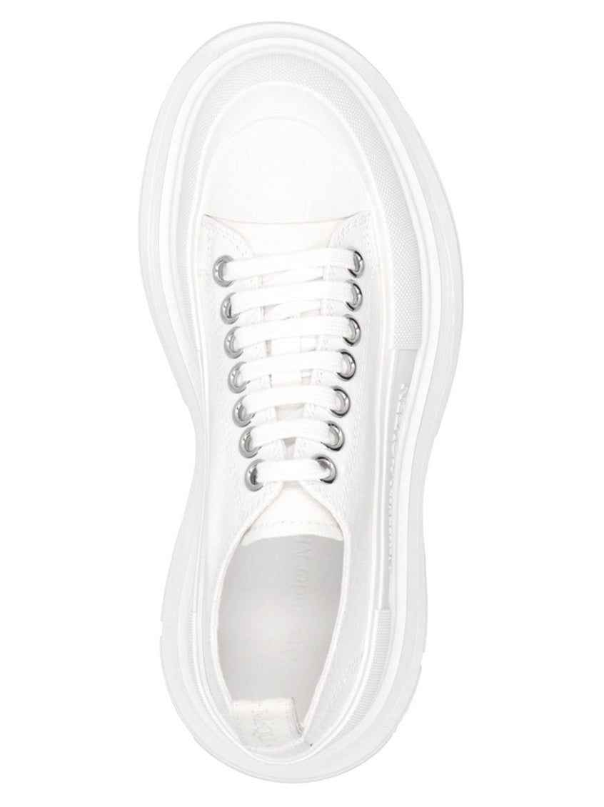White Cotton Sneakers 3