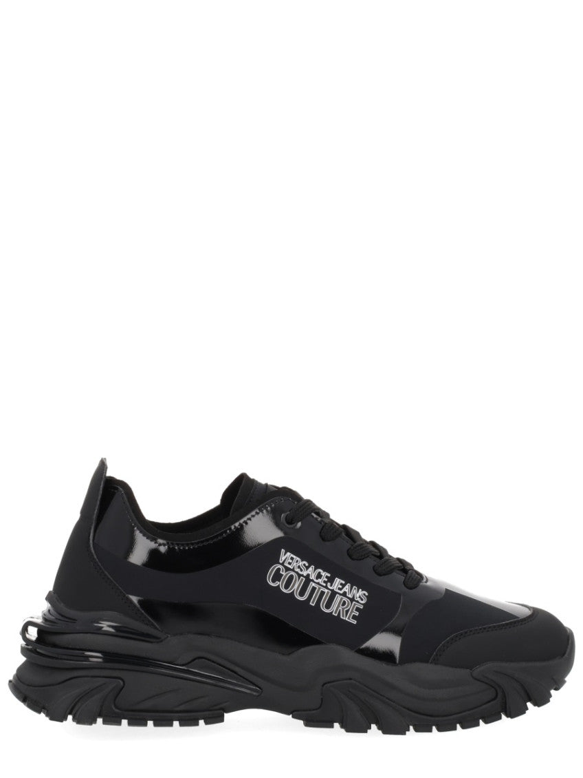 Black Logo New Trail Sneakers 1