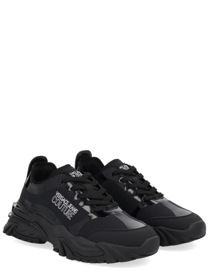 Black Logo New Trail Sneakers 2