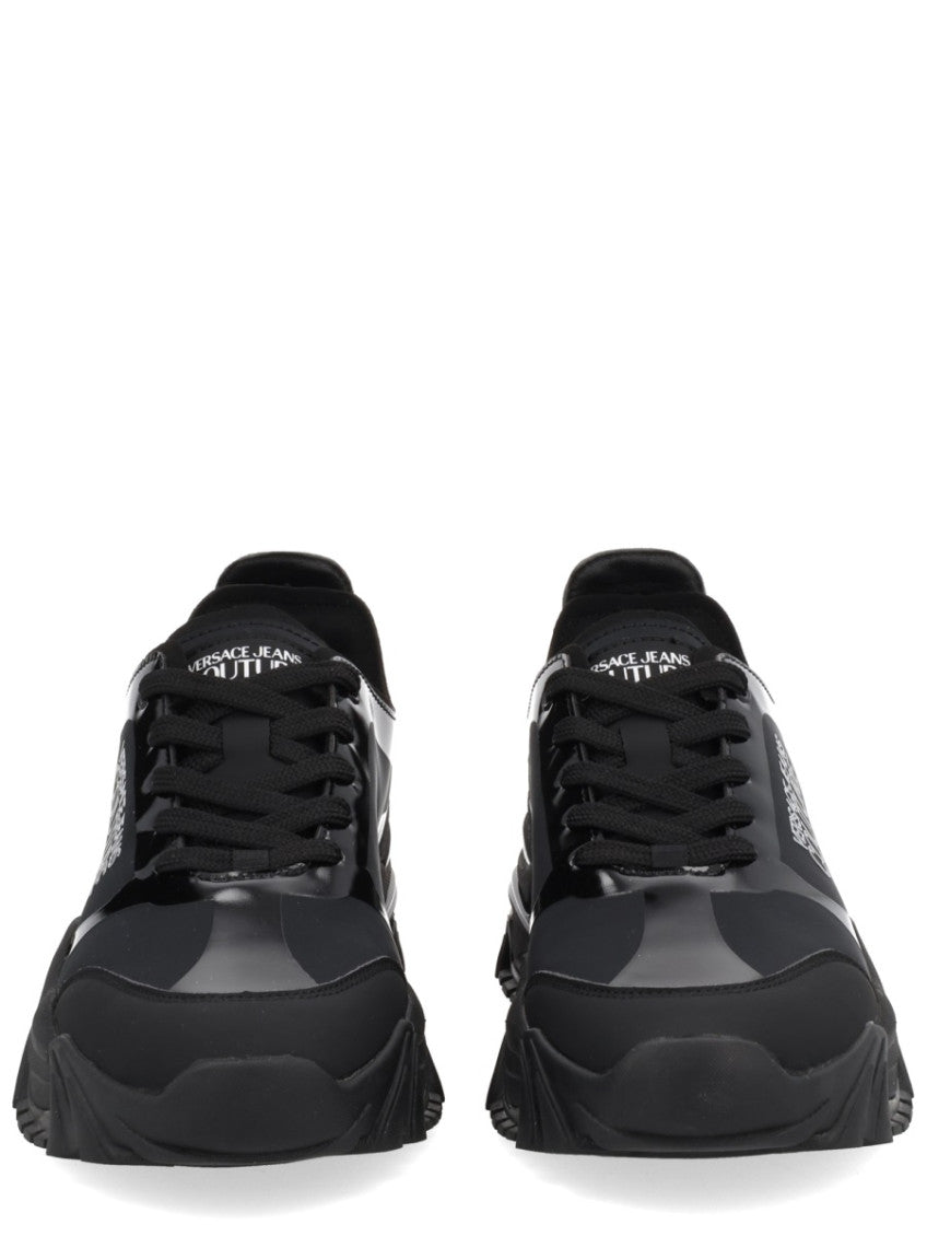 Black Logo New Trail Sneakers 3