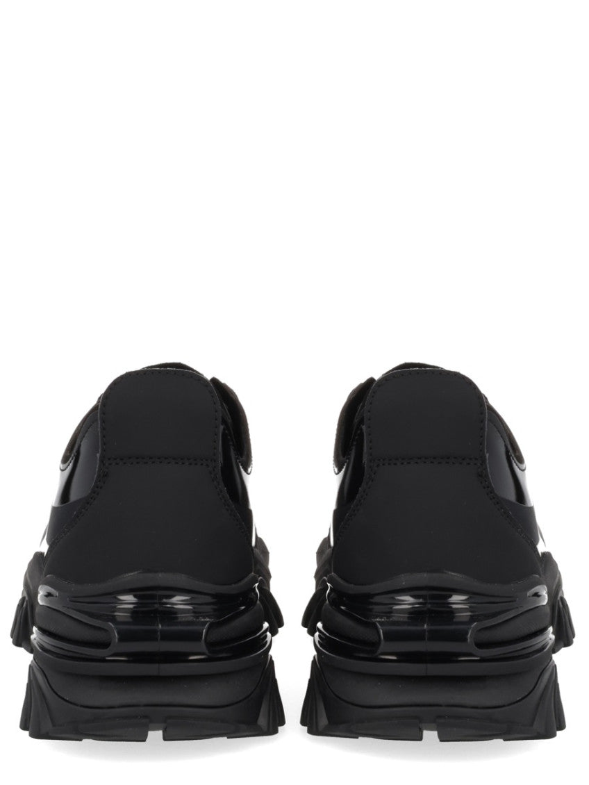Black Logo New Trail Sneakers 4