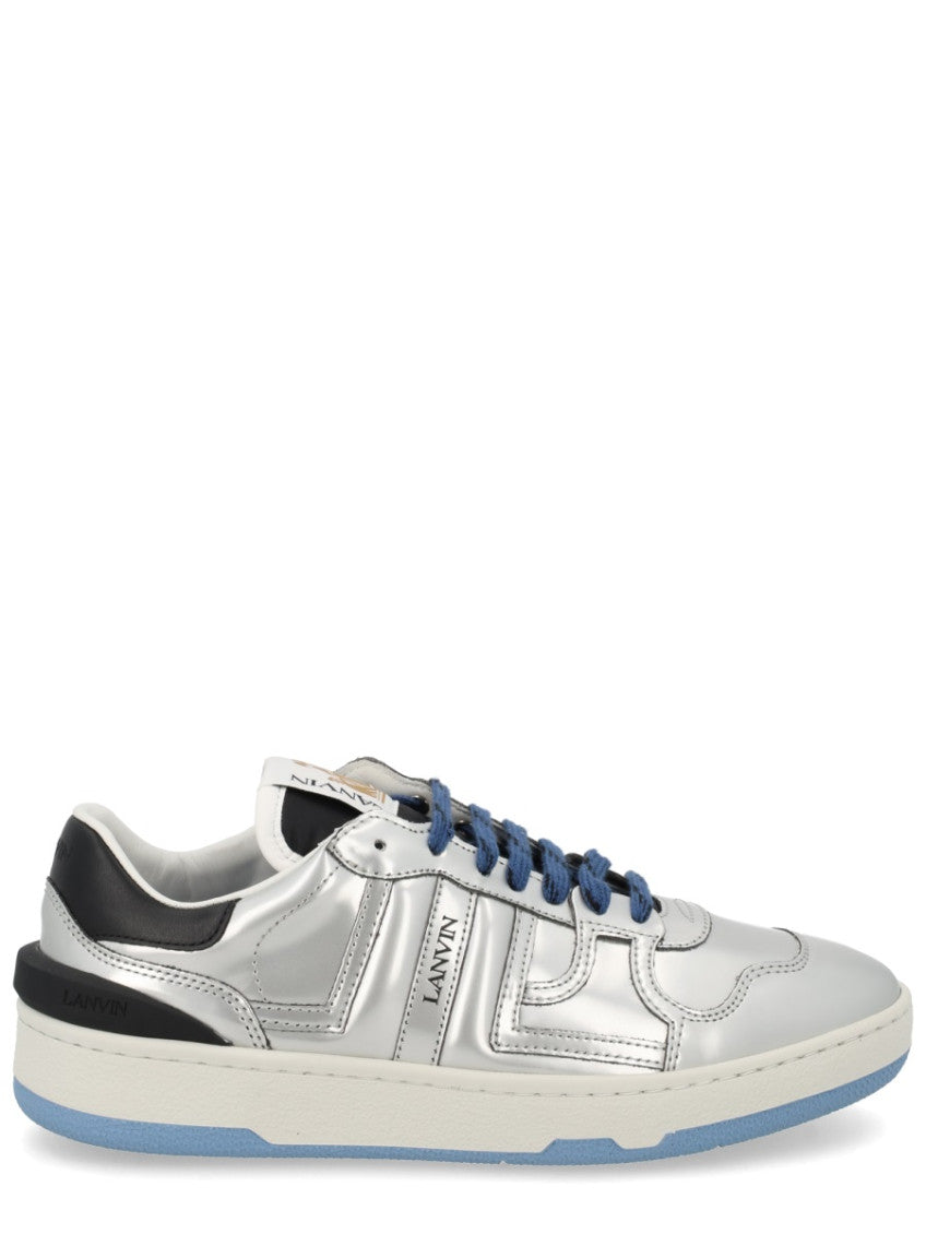 Silver Solid Clay Sneakers 1