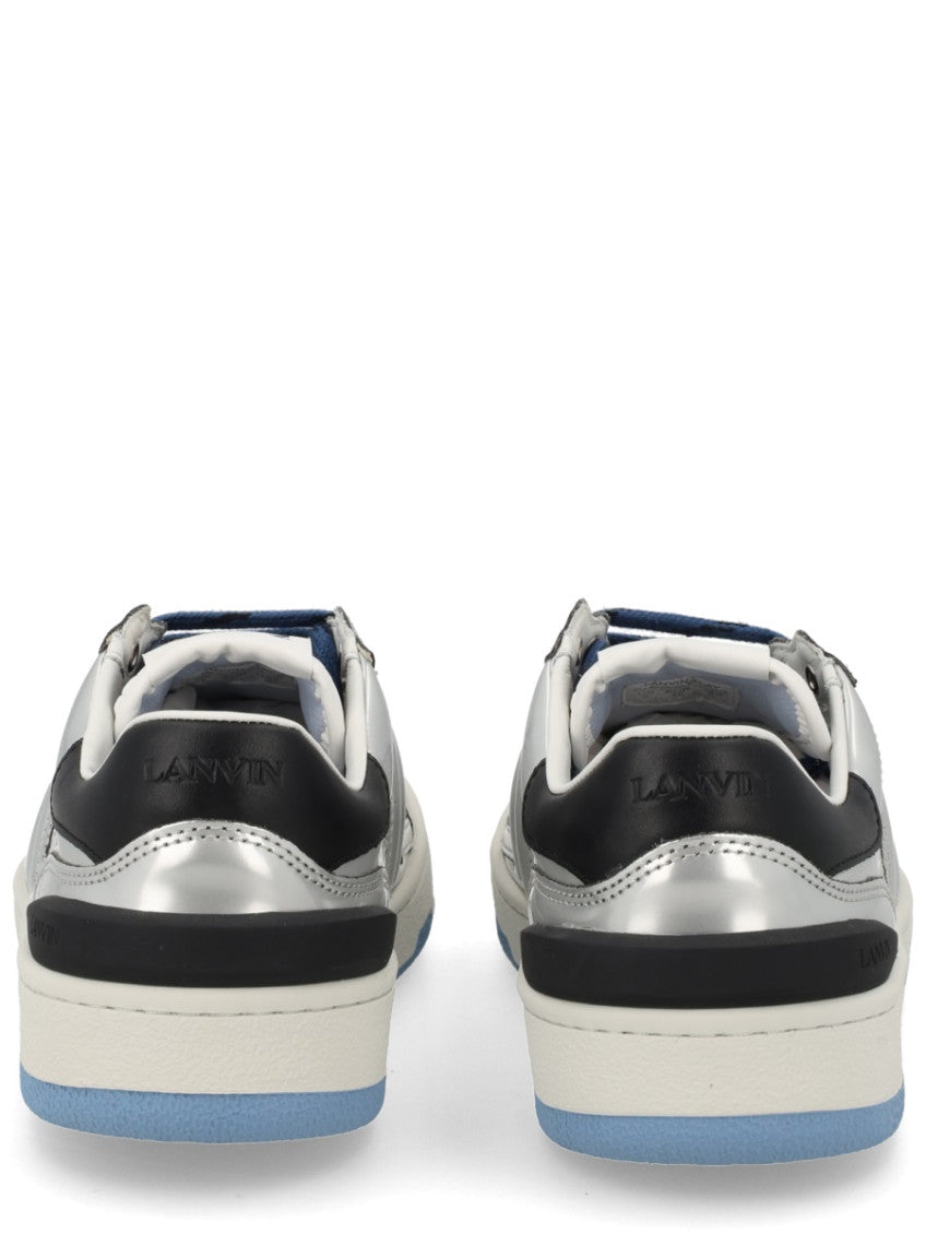 Silver Solid Clay Sneakers 3