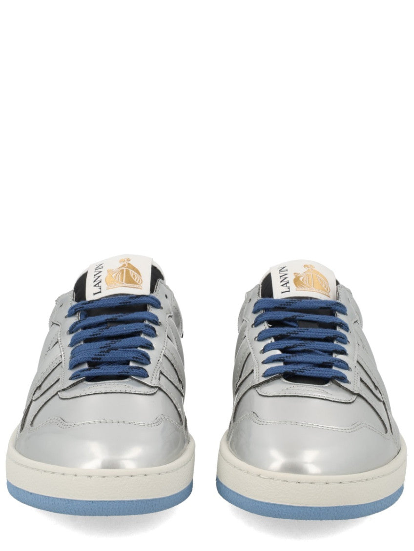 Silver Solid Clay Sneakers 6