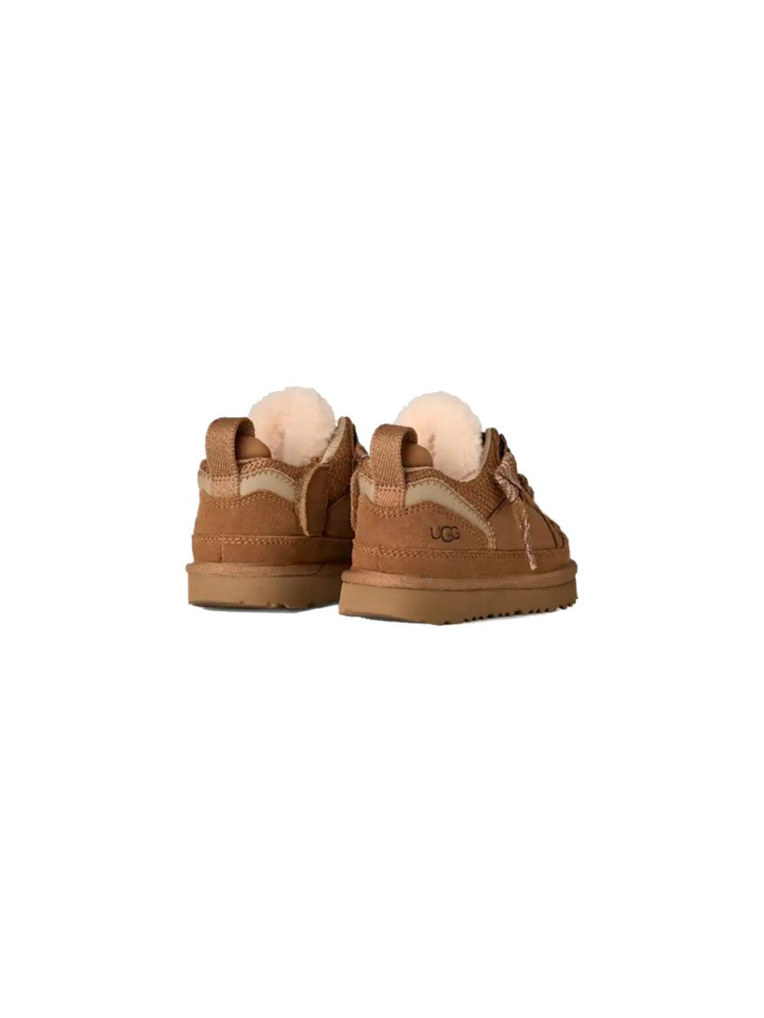 Kids Brown Logo Sneakers 4