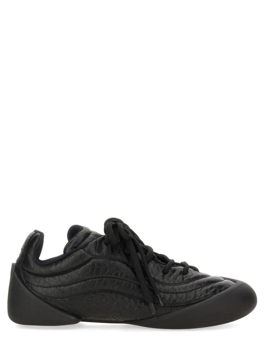 Black Leather SNEAKER 1