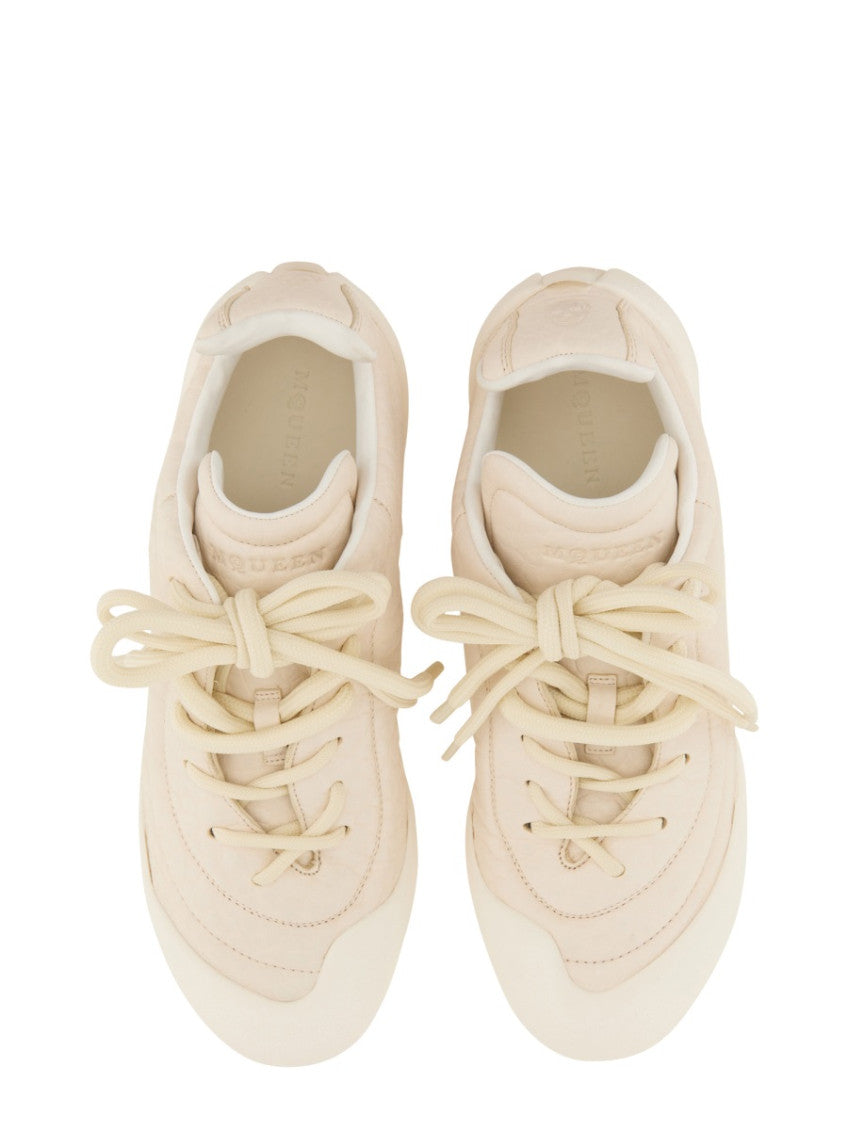 White Lace Up Sneakers 6