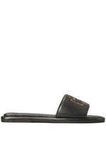 Black Logo Flats 1