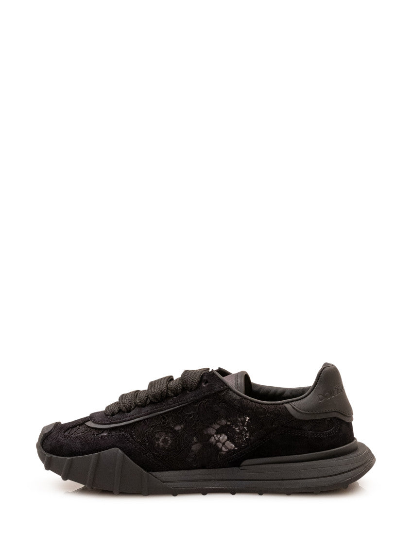 Black Logo Sneakers 4