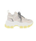 Beige  Lace Up Sneakers 1