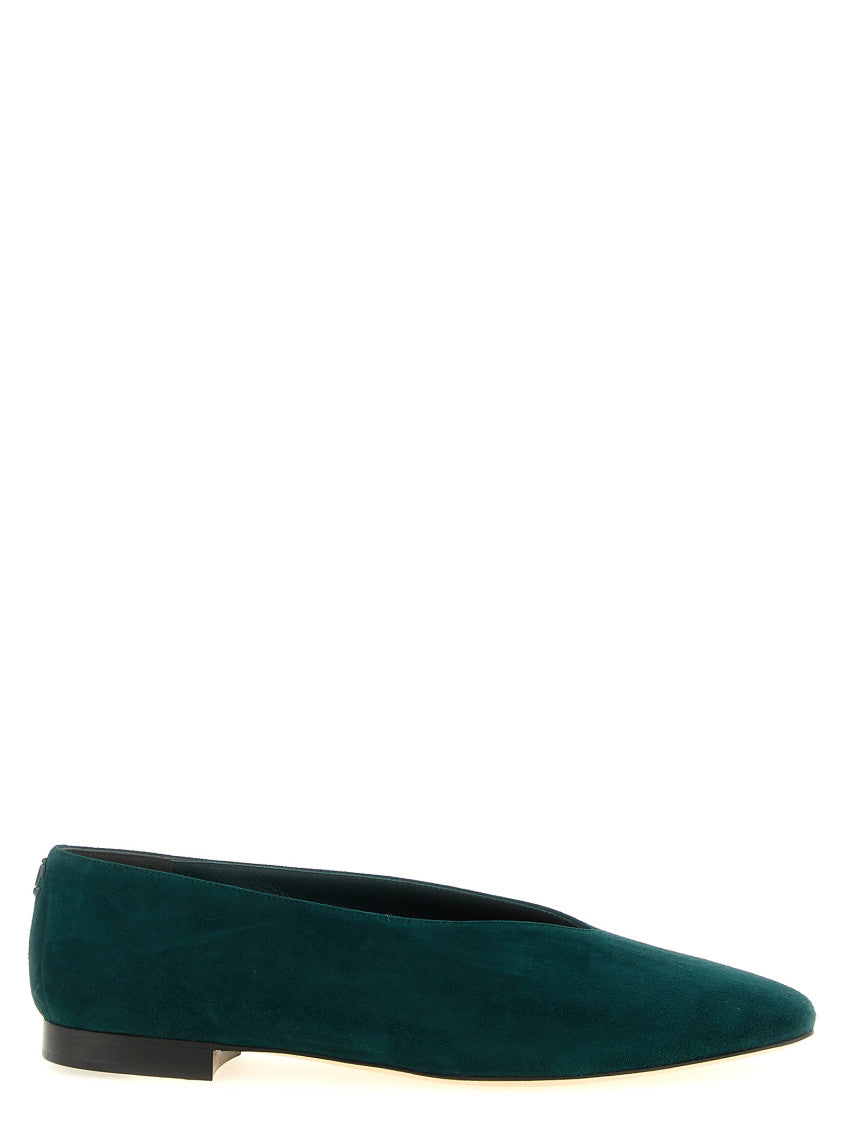 Green Margot Ballet Flats 1
