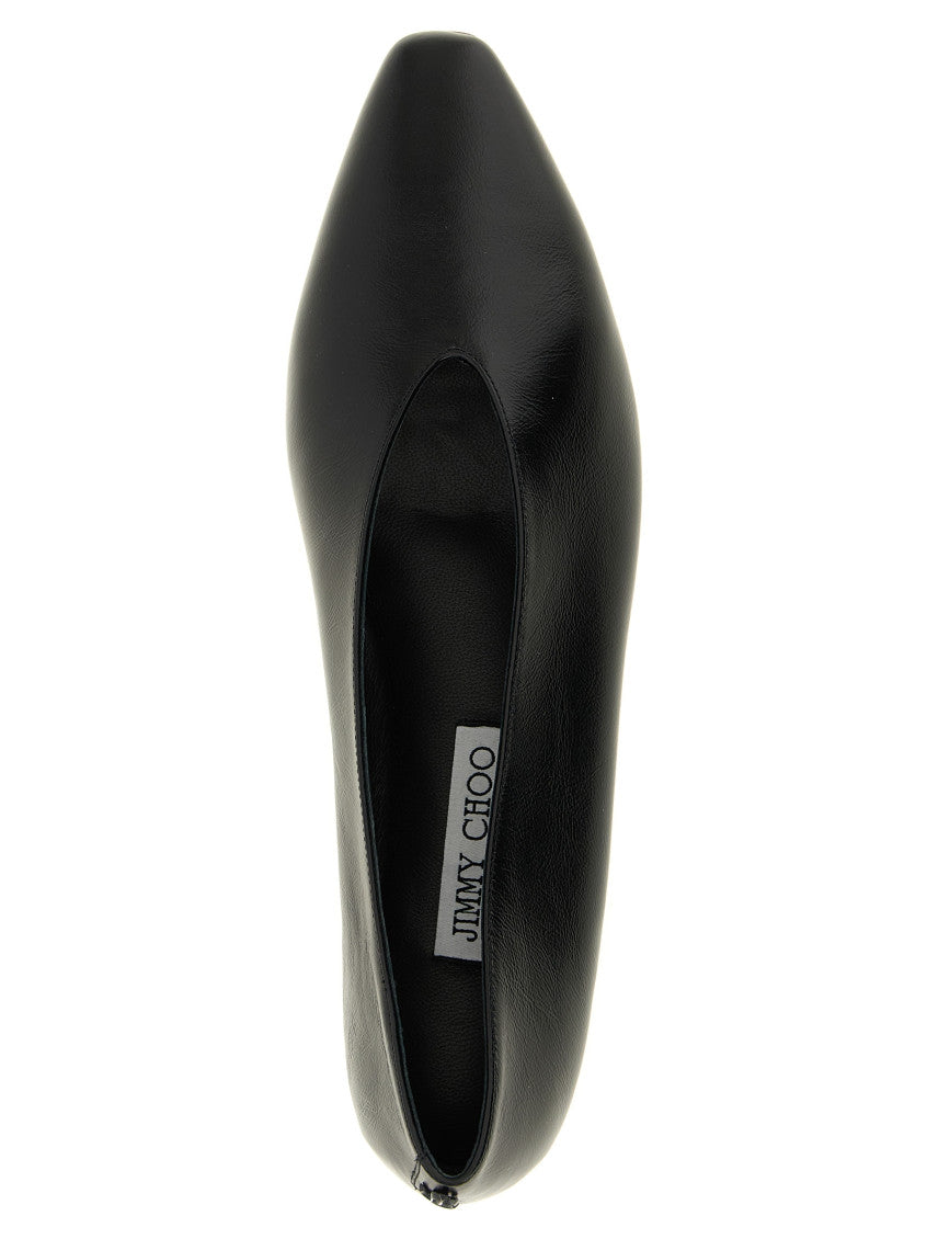 Black Slip On Ballet Flats 3
