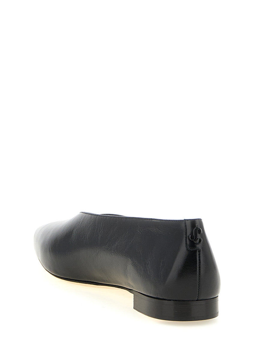 Black Slip On Ballet Flats 4