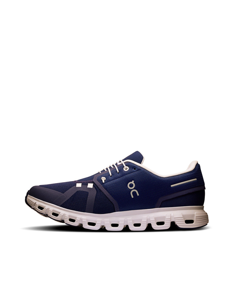 Navy Blue Cloud 6 Sneakers 2