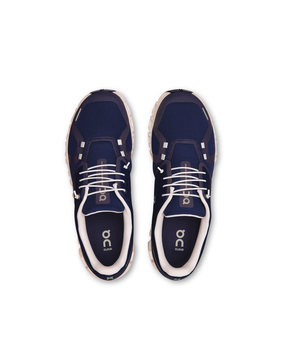 Navy Blue Cloud 6 Sneakers 3