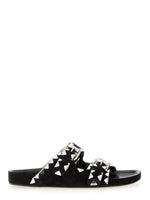 Black Studded Sandals 1