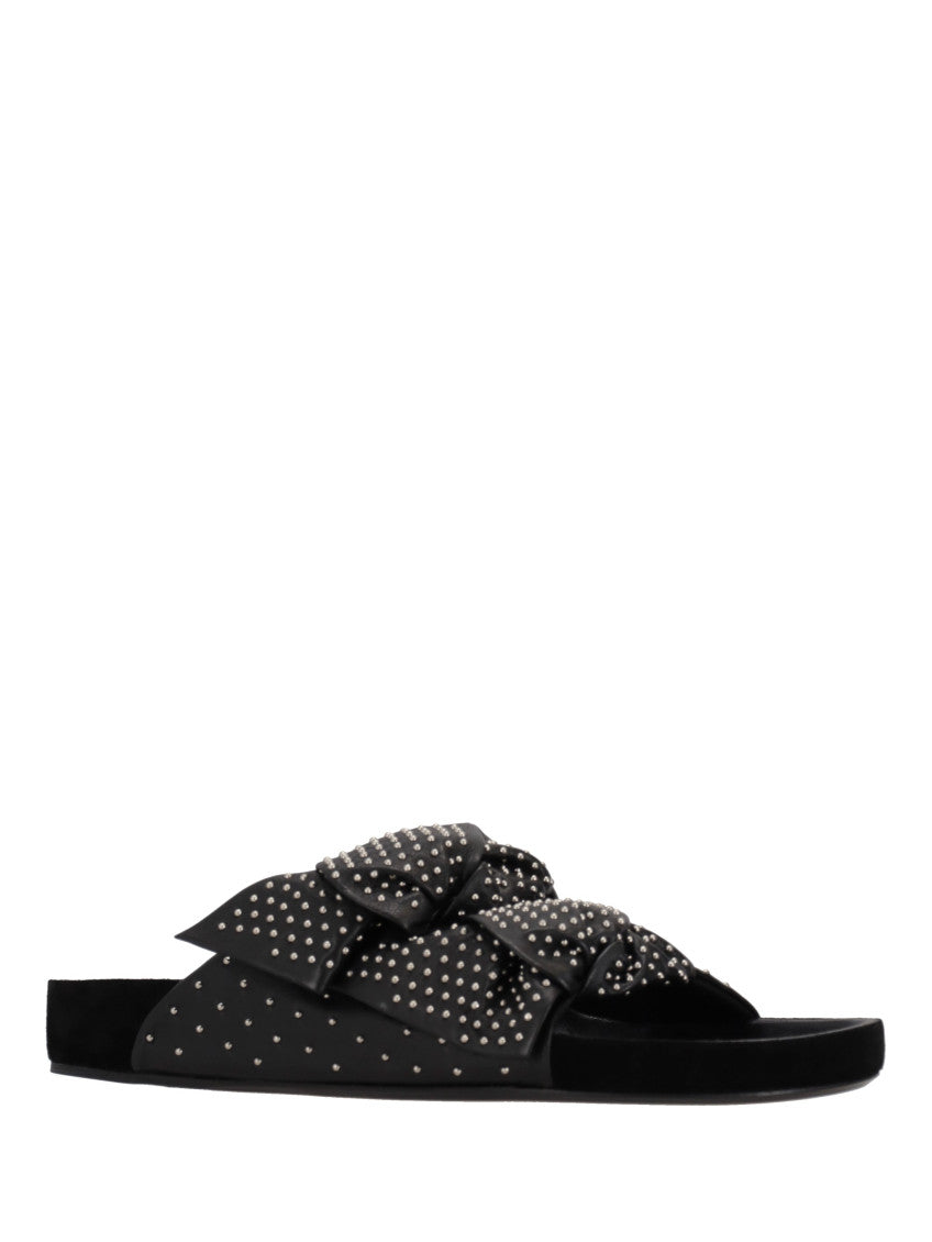 Black Bow Sandals 2