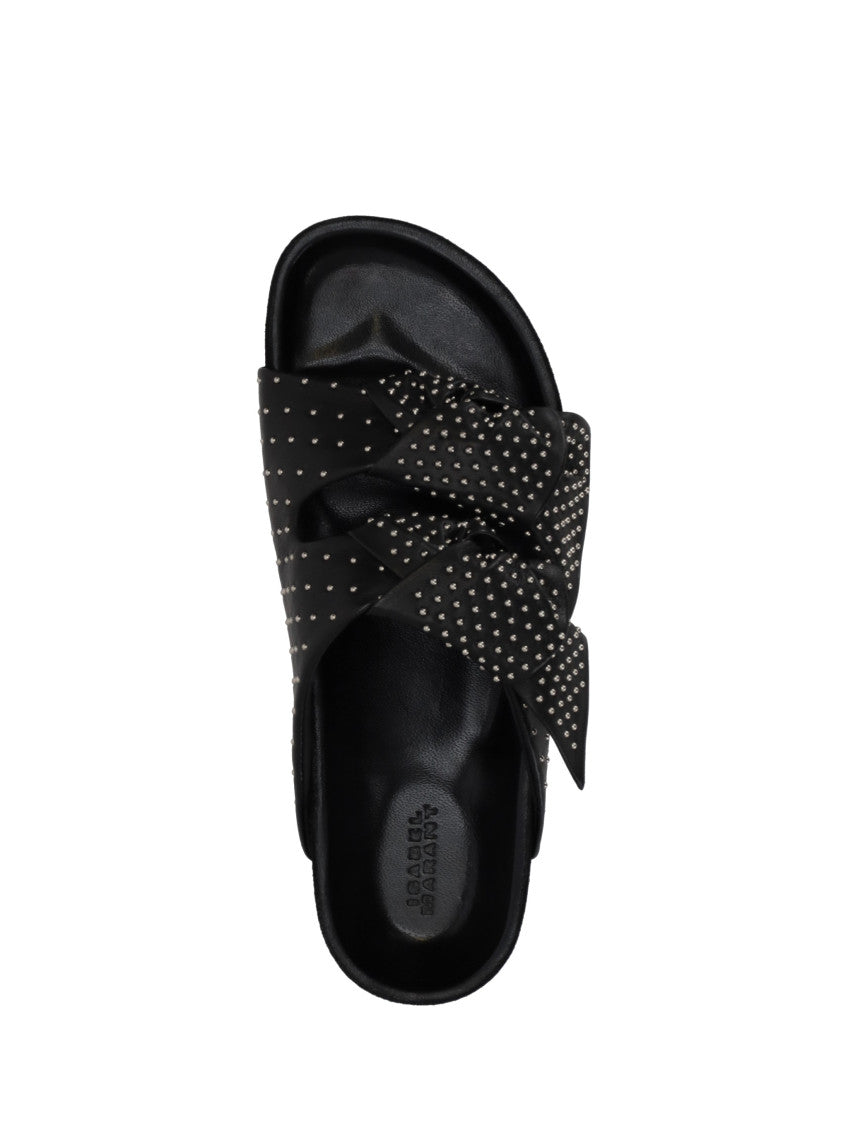 Black Bow Sandals 3