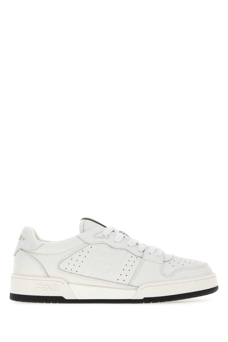 White Match Sneakers 1