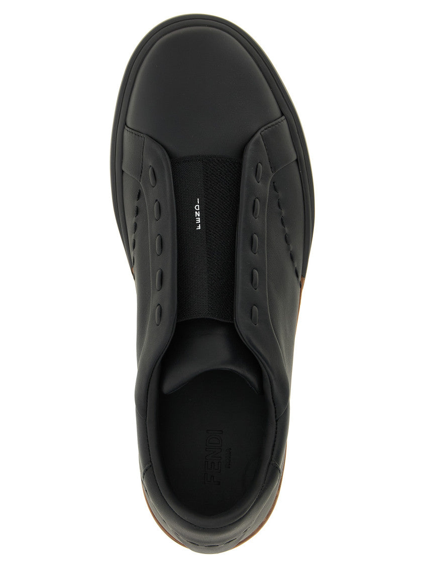 Black Fendi City Sneakers 3
