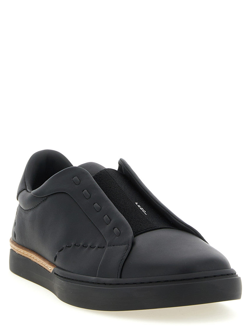 Black Fendi City Sneakers 4