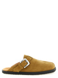 Light Brown Slip On Mules 1