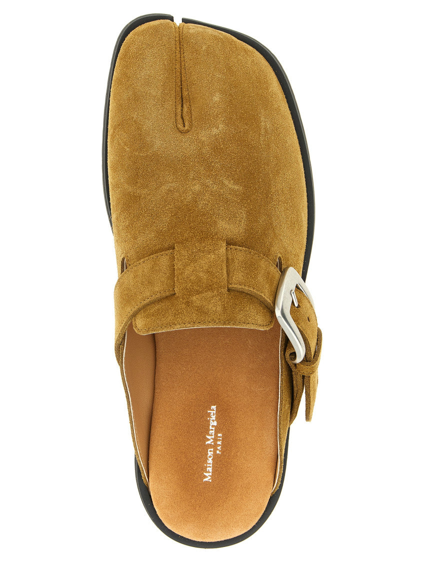 Light Brown Slip On Mules 4