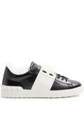 Black Lace Up Sneakers 1